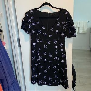 Blue floral Club Monaco dress